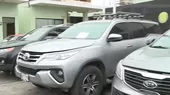 Policía Nacional recuperó vehículos de alta gama - Noticias de autos-robados