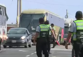 Policía realiza control de identificación en Pucusana