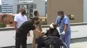 Policías heridos tras manifestaciones en el interior del país llegan a Lima - Noticias de hospital-victor-larco-herrera