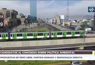 Política ambiental: Las propuestas del Partido Morado, Perú Libre y Democracia Directa 