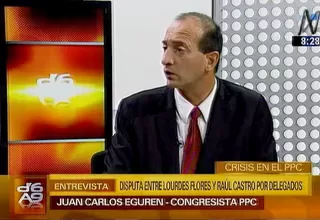 Eguren: Lourdes Flores es la mejor opción para la unidad del PPC