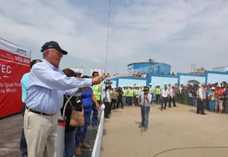 PPK supervisará el jueves obras de agua potable y alcantarillado en Huarochirí