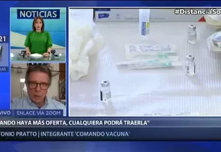 Pratto sobre COVID-19: Comercialización de vacunas no se daría en el corto plazo