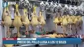 Precio del kilo de Pollo llega hasta los S/12 en mercados de Lima - Noticias de mercado