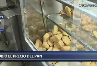 Se elevó precio del pan en establecimientos de Lima