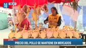 Precio del pollo se mantiene en mercados  - Noticias de fuerza-area-del-peru