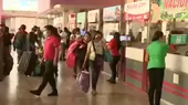 Precios aumentan más del 100 % en Terminal de Yerbateros - Noticias de terminal-terrestre