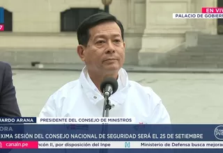 Premier apoya designación de Santiváñez pese a críticas políticas