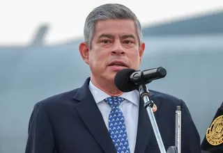 Premier Galarreta: No vamos a permitir que los delincuentes amenacen a la sociedad y al Estado