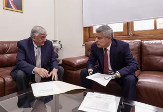 Luis Galarreta se reúne con nuevo secretario técnico de comisión para recuperar la seguridad