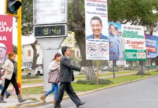 Así quedaron distribuidos los partidos políticos en distritos de Lima