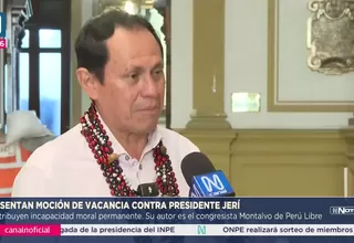 Presentan moción de vacancia contra José Jerí por incapacidad moral
