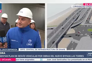Presentan plan de desvío por obras del bypass Las Torres