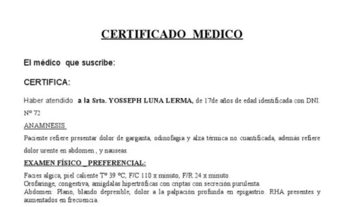 Presentar Un Certificado Medico Falso Es Causal De Despido Canal N