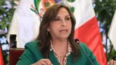 Presidenta Boluarte: Que se adelante las elecciones a la fecha y hora que el Congreso diga   - Noticias de congreso