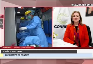 Presidenta de Confiep sobre fase 4: Se espera que pueda activar el 86 % de la economía