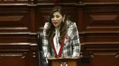 Lady Camones rechaza expresiones del presidente Castillo - Noticias de Congreso
