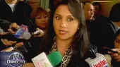 Presidenta del Congreso se solidarizó con la ex asesora de Víctor Isla - Noticias de victor-suarez