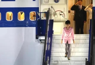 Presidenta de Corea del Sur arribó al Perú en visita oficial