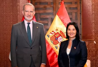 Presidenta electa Keiko Fujimori se reunió con el rey de España