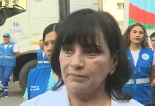 Presidenta de EsSalud: No tenemos ninguna razón para ocultar nada