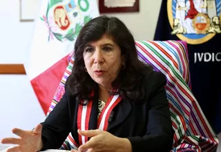 Presidenta del Poder Judicial responde a Dina Boluarte