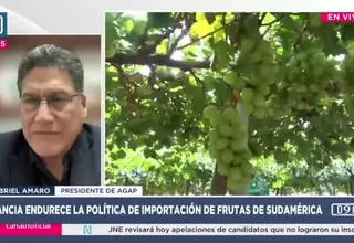 Presidente de AGAP: No hay riesgo para exportación de frutas peruanas a Francia