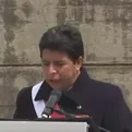Presidente Castillo durante ceremonia por la Batalla de Junín: Lucharé contra las fuerzas golpistas