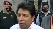 Presidente Castillo evitó responder sobre informe de denuncia constitucional por presunta traición a la patria  - Noticias de Sergio Pe��a