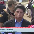 Presidente Castillo: Hago un llamado para que se tome con prudencia y respeto los resultados