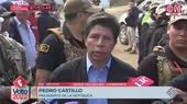Presidente Castillo: Hago un llamado para que se tome con prudencia y respeto los resultados - Noticias de alessia-sanllehi