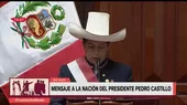 Presidente Castillo: "Nuestra meta es llegar a fin de año con el 70 % de la población vacunada" - Noticias de mensaje-nacion