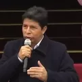 Pedro Castillo acusó al Congreso de “hacer creer que el presidente ha robado al país” 