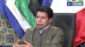 Presidente Castillo: Reafirmo que el Perú es un destino seguro para las inversiones  - Noticias de inversiones