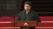 Presidente Castillo: Seré el primero en dirigirme al presidente del Congreso  - Noticias de familia