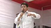 Presidente Castillo: A veces se lo quiere emborrachar al pueblo con falsas noticias  - Noticias de Piura