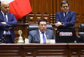 Presidente del Congreso clasura primera legislatura ordinaria 2023-2024