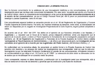 El presidente de la Corte Superior del Callao indignado por difusión de audios