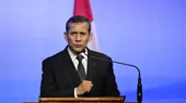 Presidente Humala pide a autoridades hacer buen uso del canon  - Noticias de canon