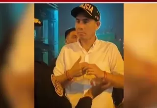 José Jerí lideró operativo de control de identidad en Santa Anita