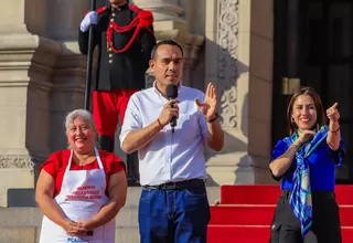 Presidente José Jerí anuncia fondos para comedores populares