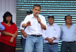 Presidente Humala: Espero que todas las fuerzas políticas participen en el diálogo