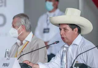 Presidente Castillo: Problemas de la región deben enfrentarse con políticas y educación