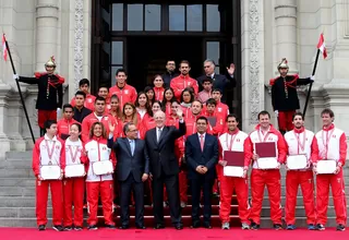 Presidente PPK se comprometió a apoyar el deporte y la cultura