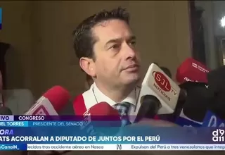 Presidente del Senado cuestiona manejo del caso Lava Jato y pide investigar denuncia contra diputado