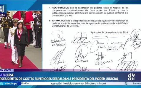 Cortes Superiores respaldan a Janet Tello en defensa de la independencia del Poder Judicial