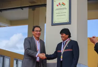 Presidentes de Perú y Bolivia inauguraron Centro Fronterizo en Desaguadero