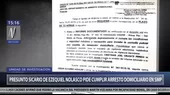Presunto sicario de Ezequiel Nolasco solicitó arresto domiciliario en San Martín de Porres - Noticias de ezequiel-nolasco