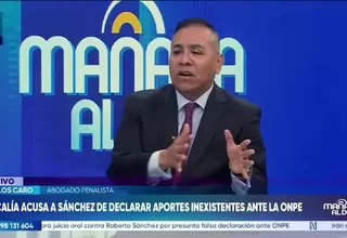 Proceso contra Roberto Sánchez podría prescribir en 2027, advierte Carlos Caro