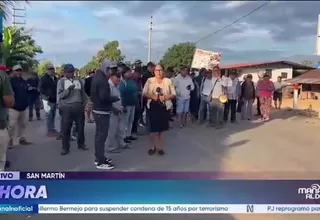 Productores arroceros rechazan acuerdos y mantienen bloqueo de vías